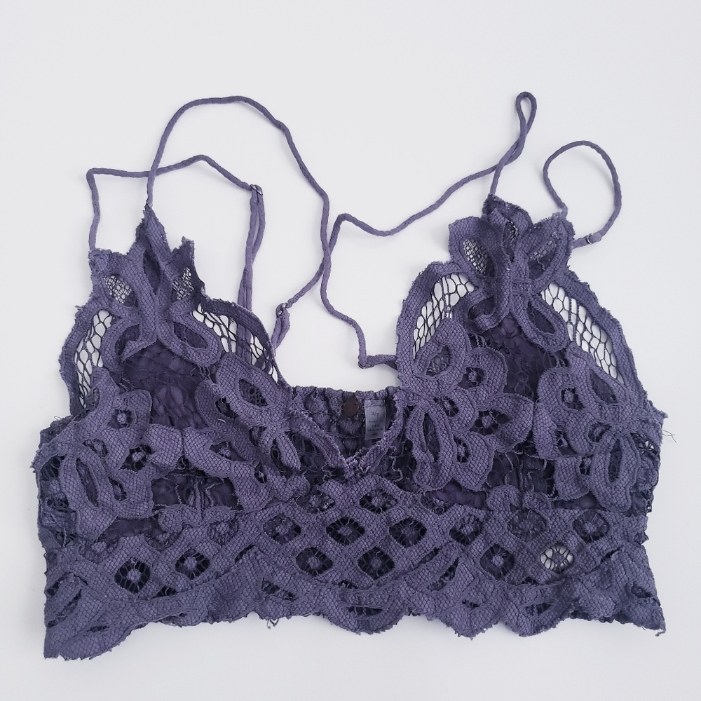 Free People Adella Lace Bralette - Picture 2 of 7